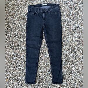 Levi Stauss weathered "711 Skinny" jeans - size 27